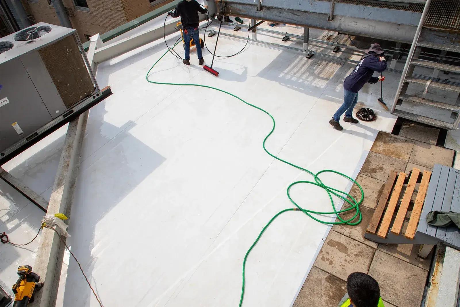 Flat Roofing in Washington, DC. TPO Roofing DC.
