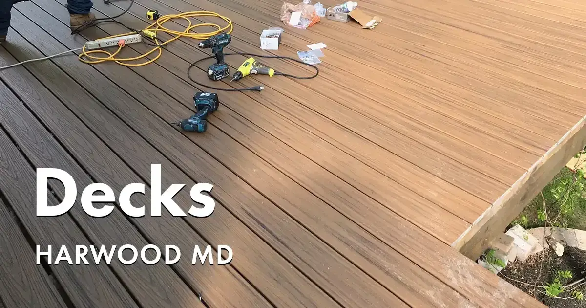 Deck Builders Near You in Harwood Maryland