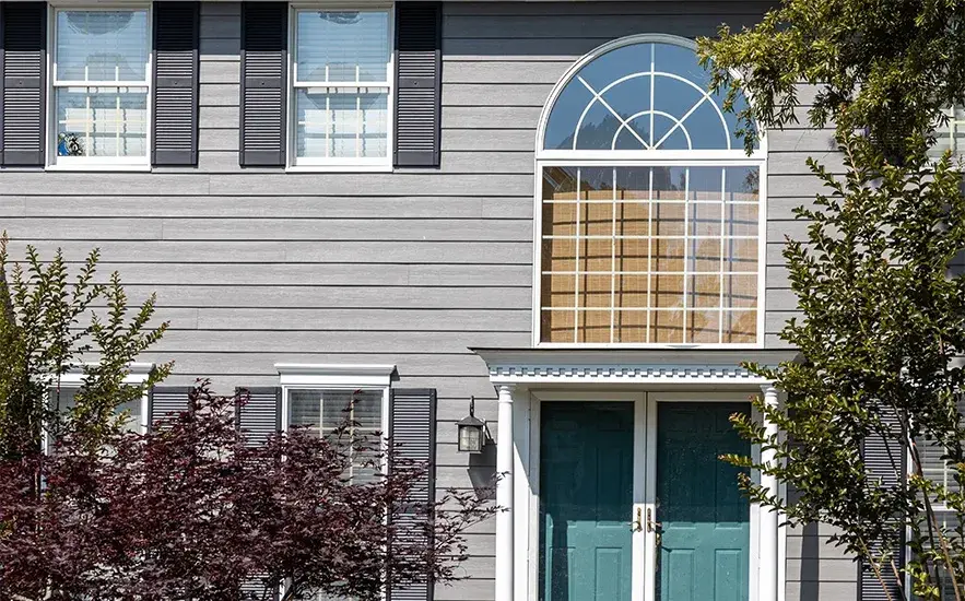 James Hardie Aged Pewter House