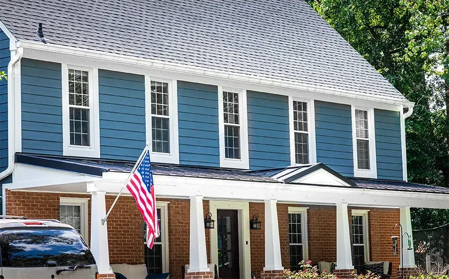 James Hardie Evening Blue
