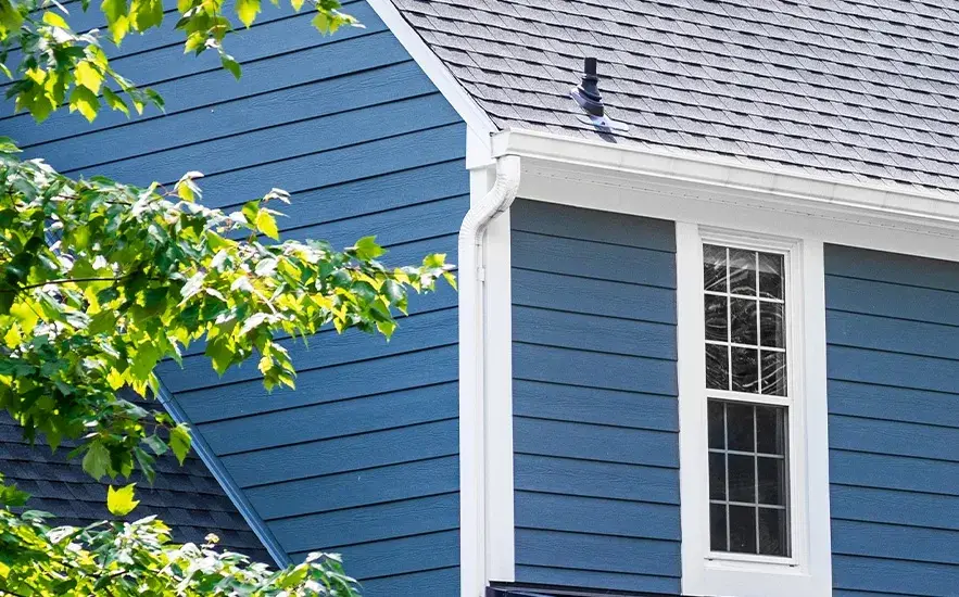 James Hardie Siding Evening Blue