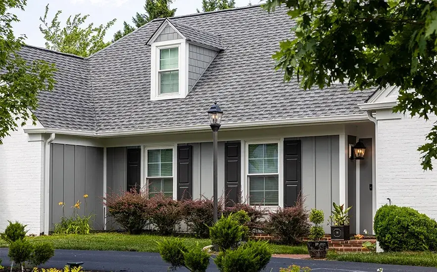 James Hardie Gray Slate House