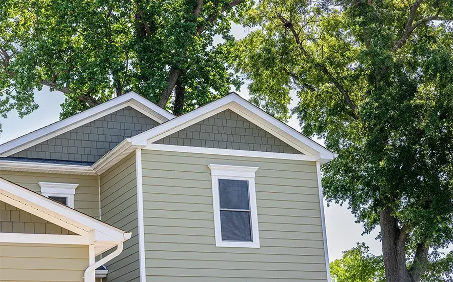 James Hardie Siding Heathered Moss