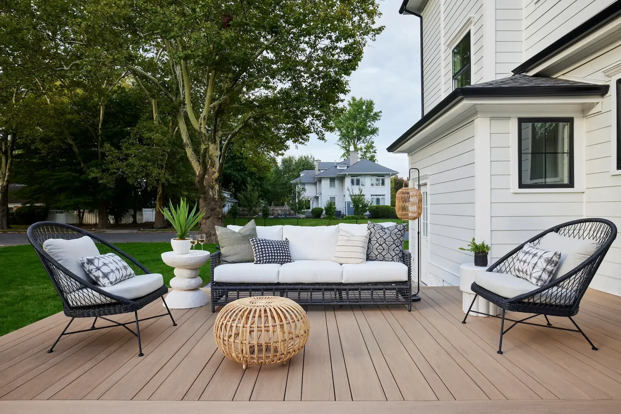 Timbertech Weathered Teak Deck Pictures