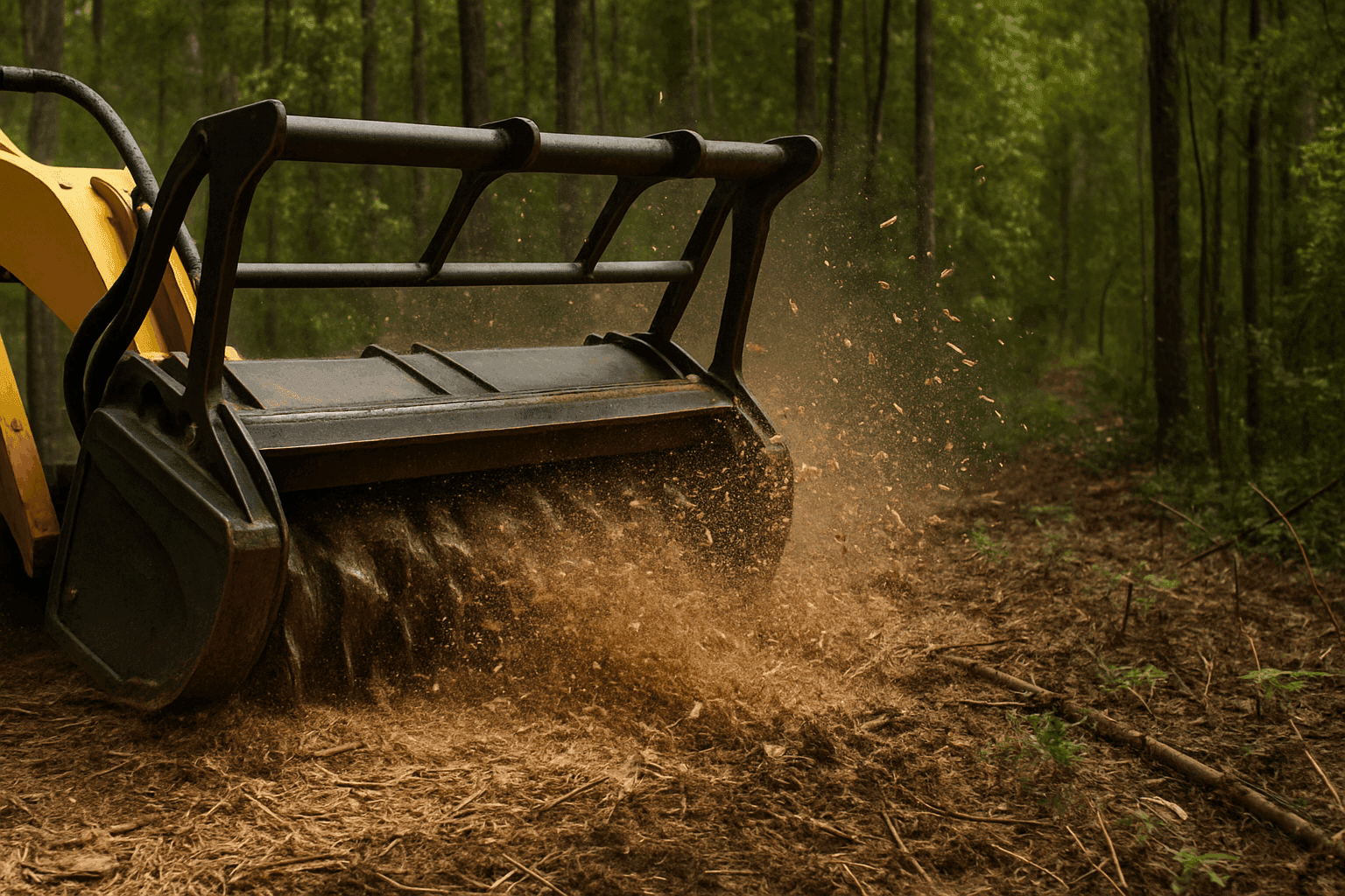Foresting mulching
