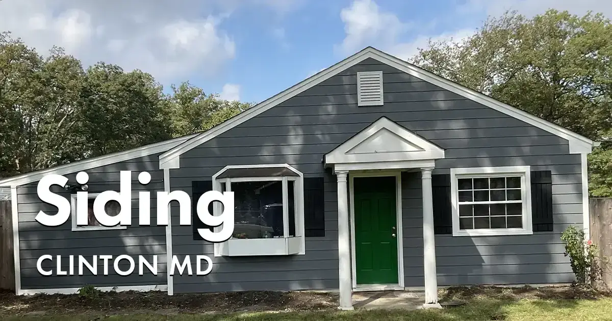 Siding Contractor in Clinton Maryland