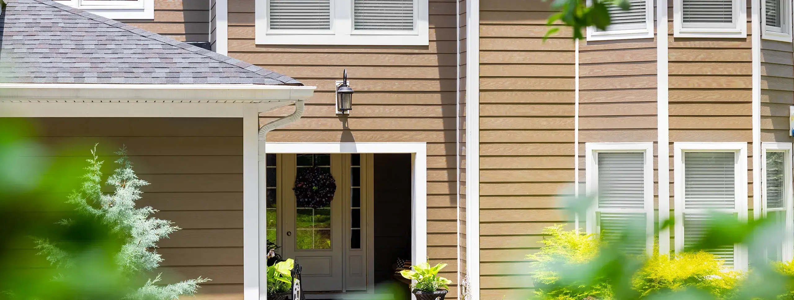 Gaithersburg, MD siding and exterior trim installation. 
