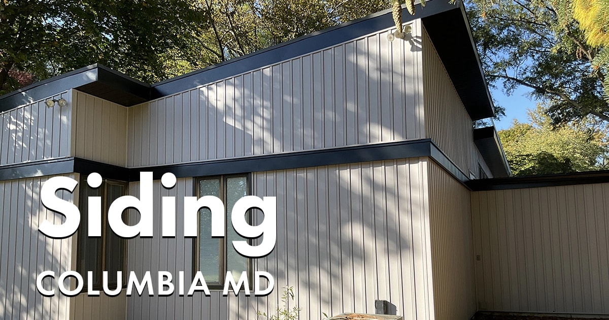 Siding Contractors Near You in Columbia Maryland