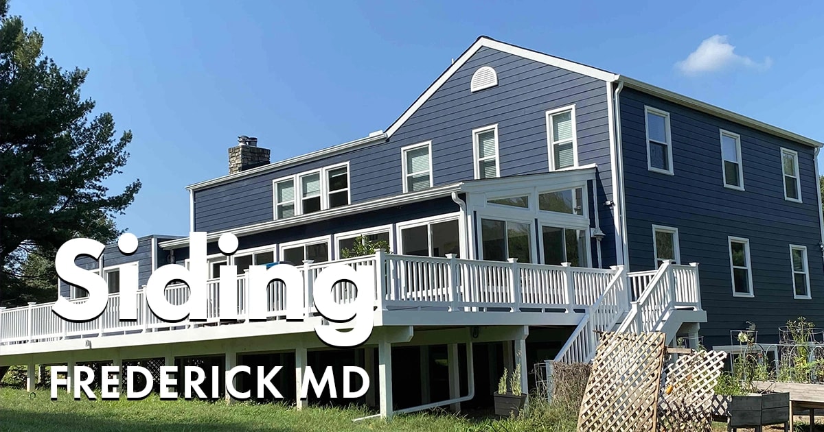 Siding Contractors Near You in Frederick Maryland