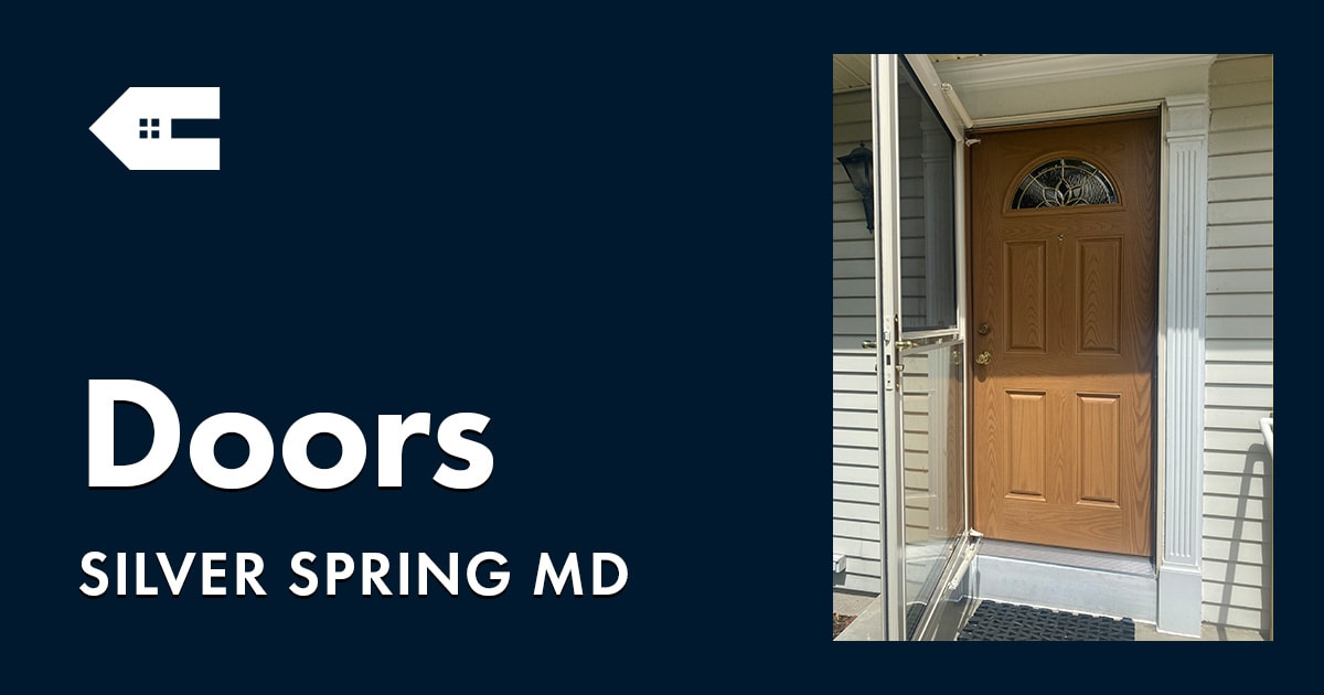 Front Door Replacement Near You in Silver Spring Maryland