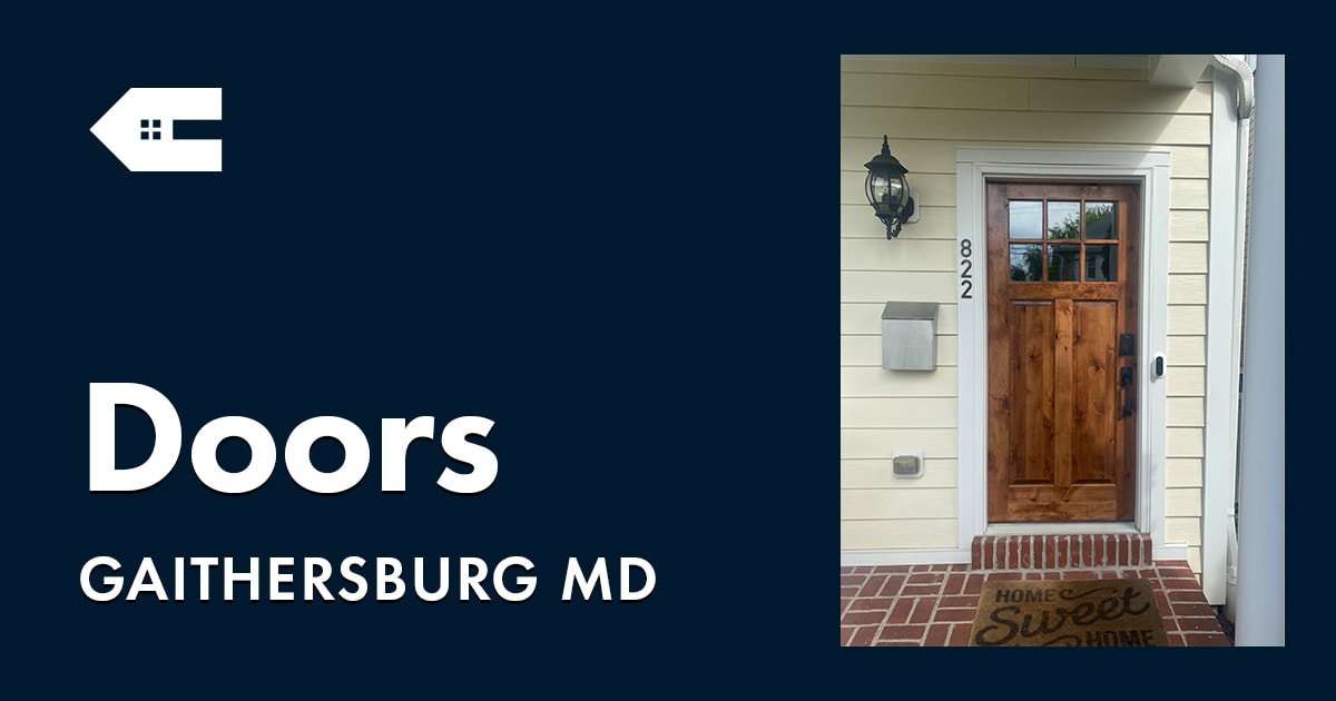 Front Door Replacement Near You in Gaithersburg Maryland