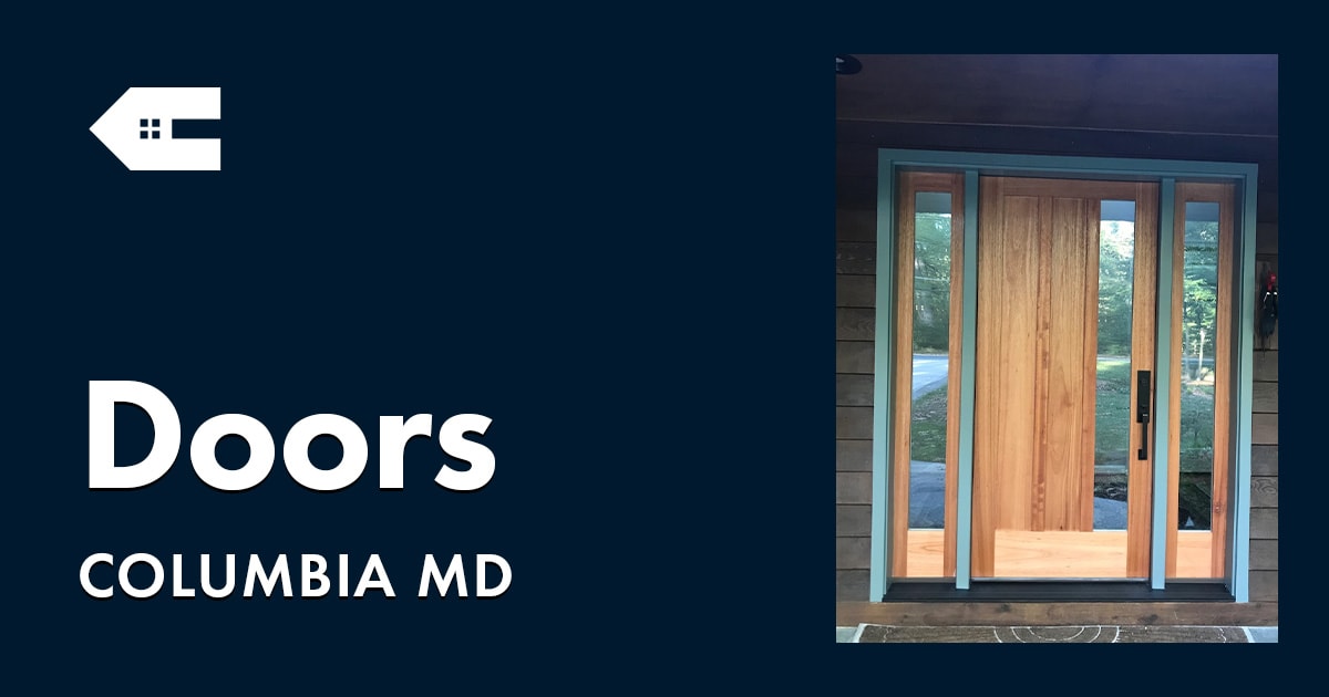 Front Door Replacement Near You in Columbia Maryland