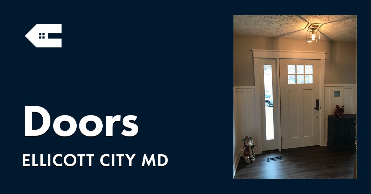 Front Door Replacement Near You in Ellicott City Maryland