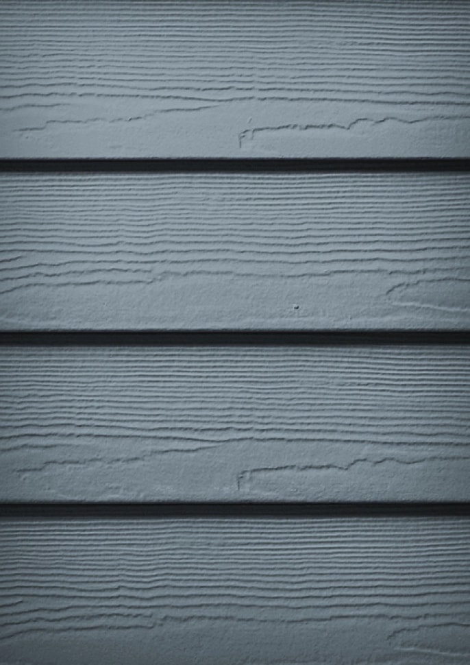 James Hardie plank siding in Boothbay Blue