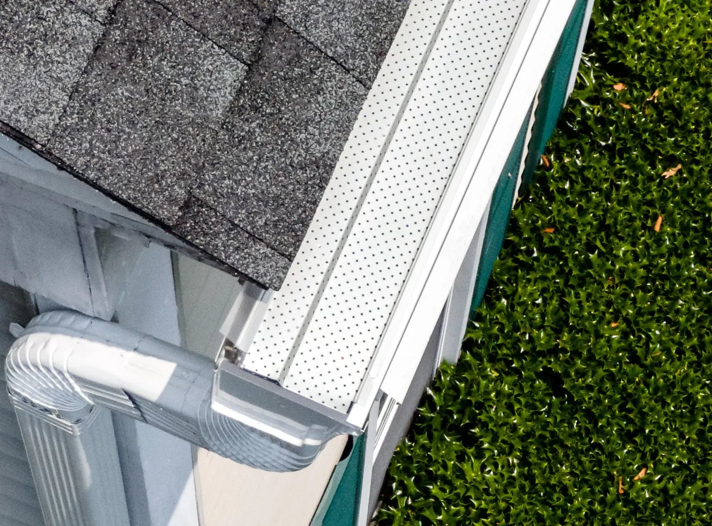 Leaf Relief gutter covers. 