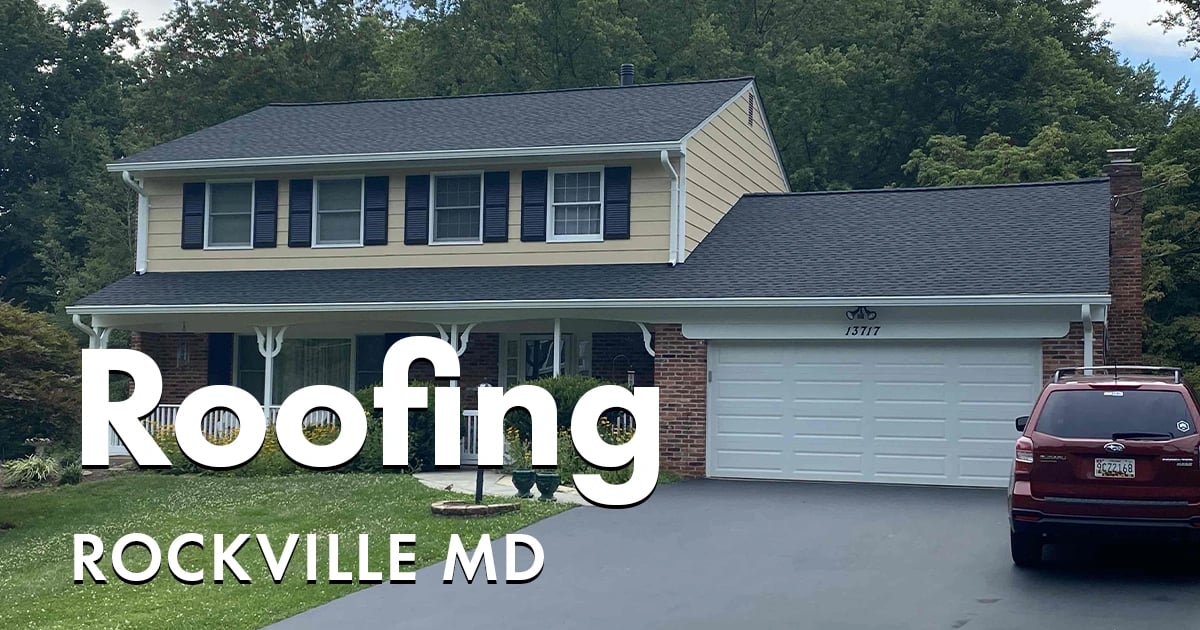 Roofing Company Near You In Rockville MD