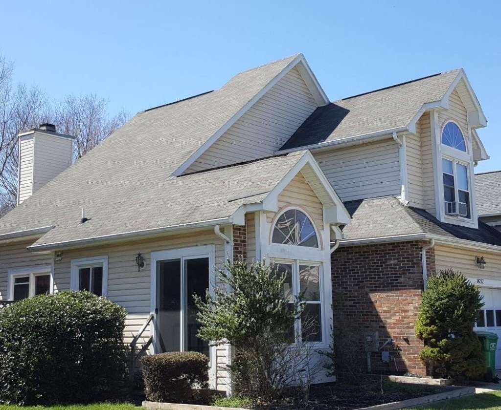 Asphalt shingle roof before