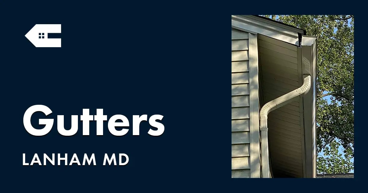 Seamless Gutters and Gutter Guards Near You in Lanham Maryland