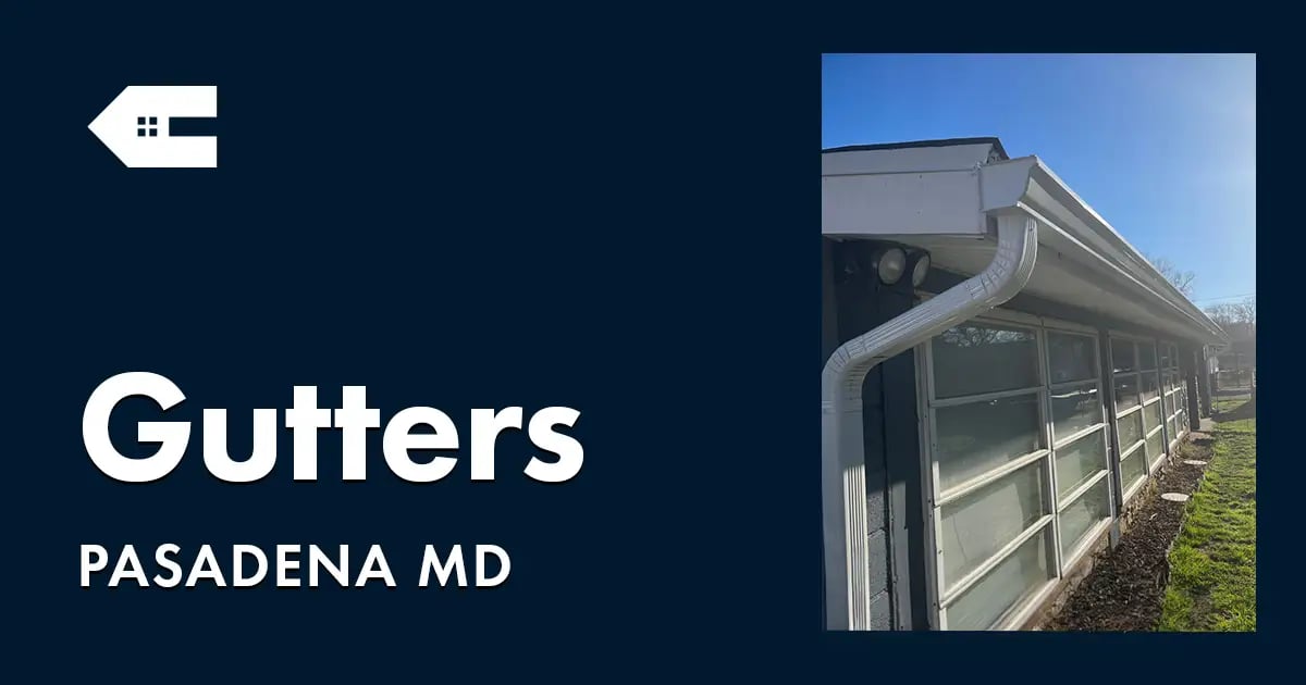 Seamless Gutters and Gutter Guards Near You in Pasadena Maryland