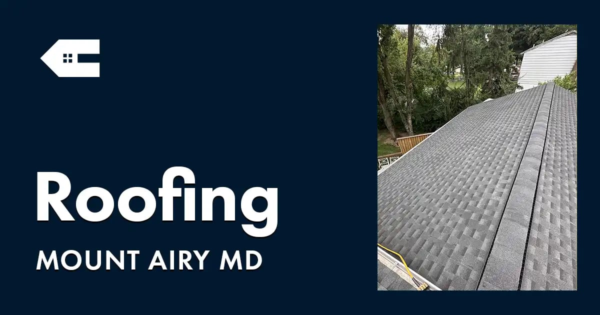 Roofing Company Near You in Mount Airy MD