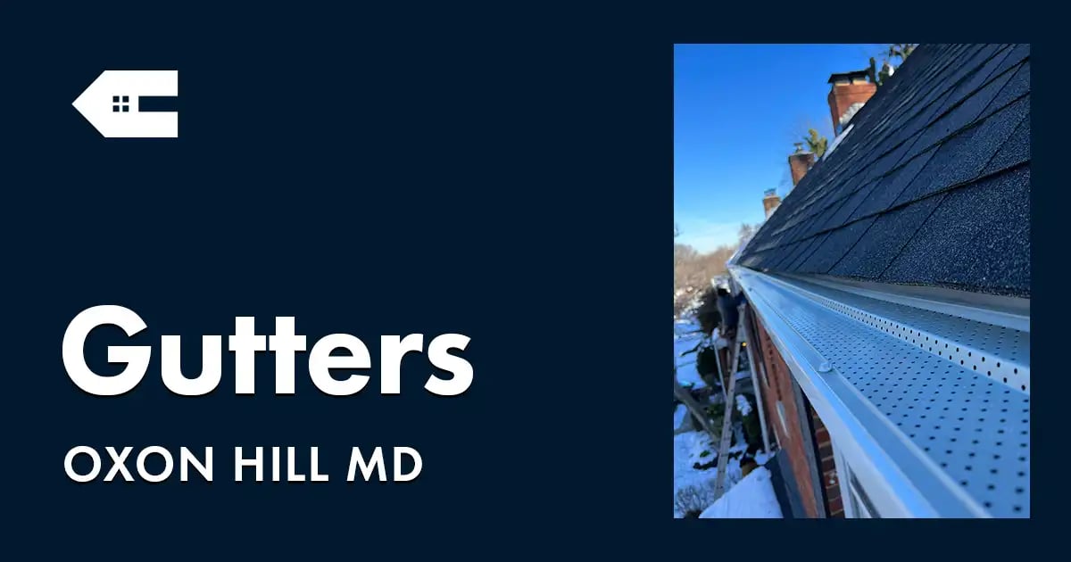 Seamless Gutters and Gutter Guards Near You in Oxon Hill Maryland