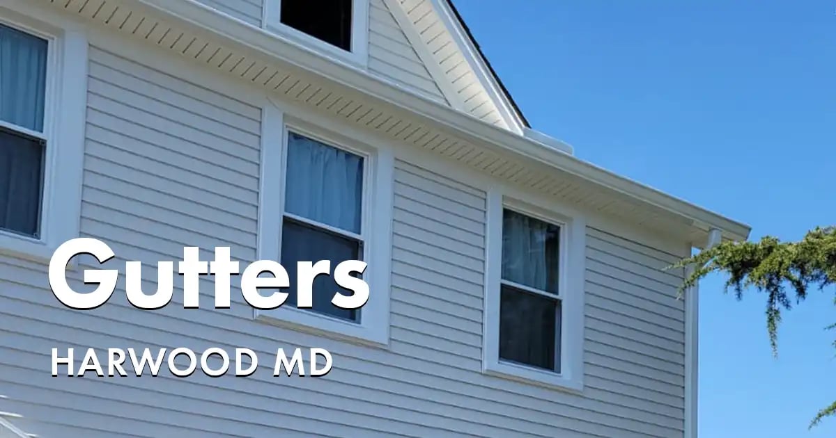 Seamless Gutters and Gutter Guards Near You in Harwood Maryland