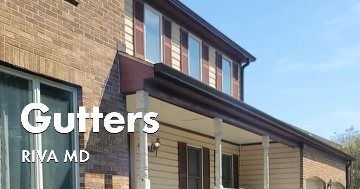 Seamless Gutters and Gutter Guards Near You in Riva Maryland