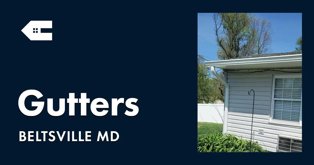 Seamless Gutters and Gutter Guards Near You in Beltsville Maryland