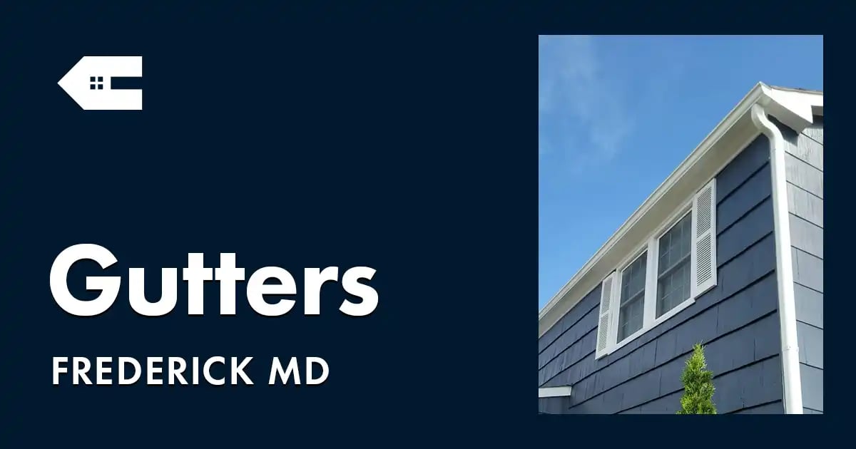 Seamless Gutters and Gutter Guards Near You in Frederick Maryland