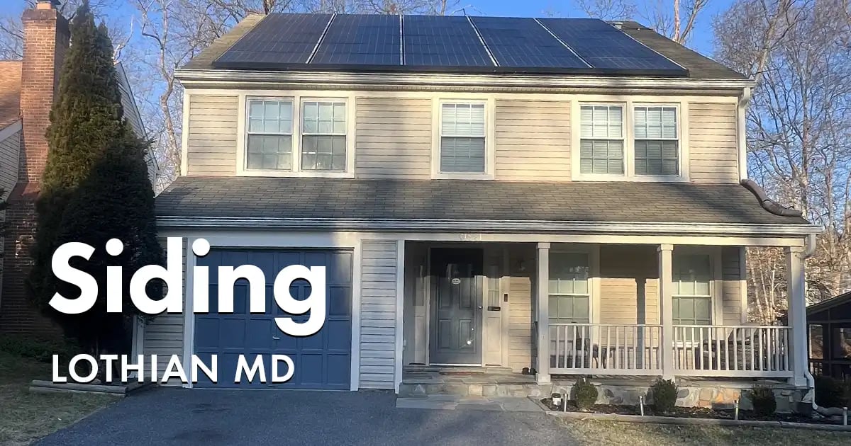 Siding Contractors Near You in Lothian Maryland