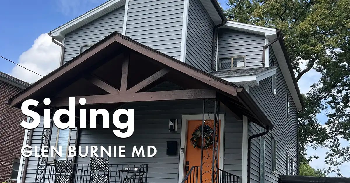 Siding Contractors Near You in Glen Burnie Maryland