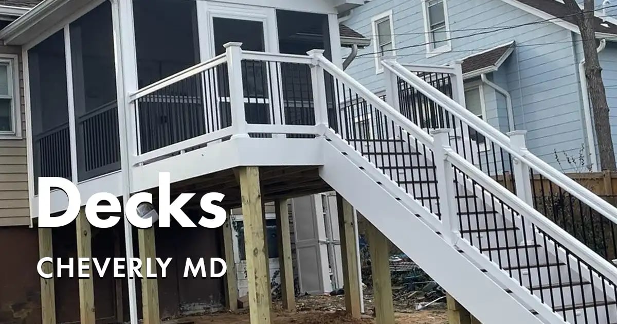 Deck Builders Near You in Cheverly Maryland