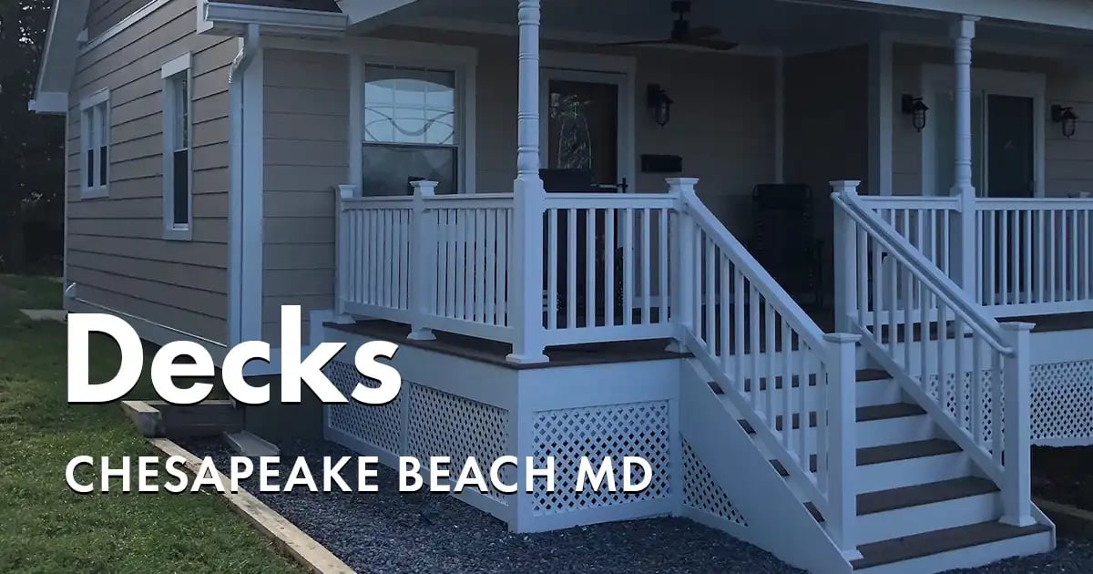 Deck Builders Near You in Chesapeake Beach Maryland