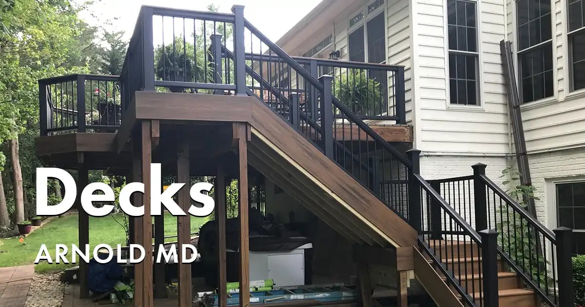 Deck Builders Near You in Arnold Maryland