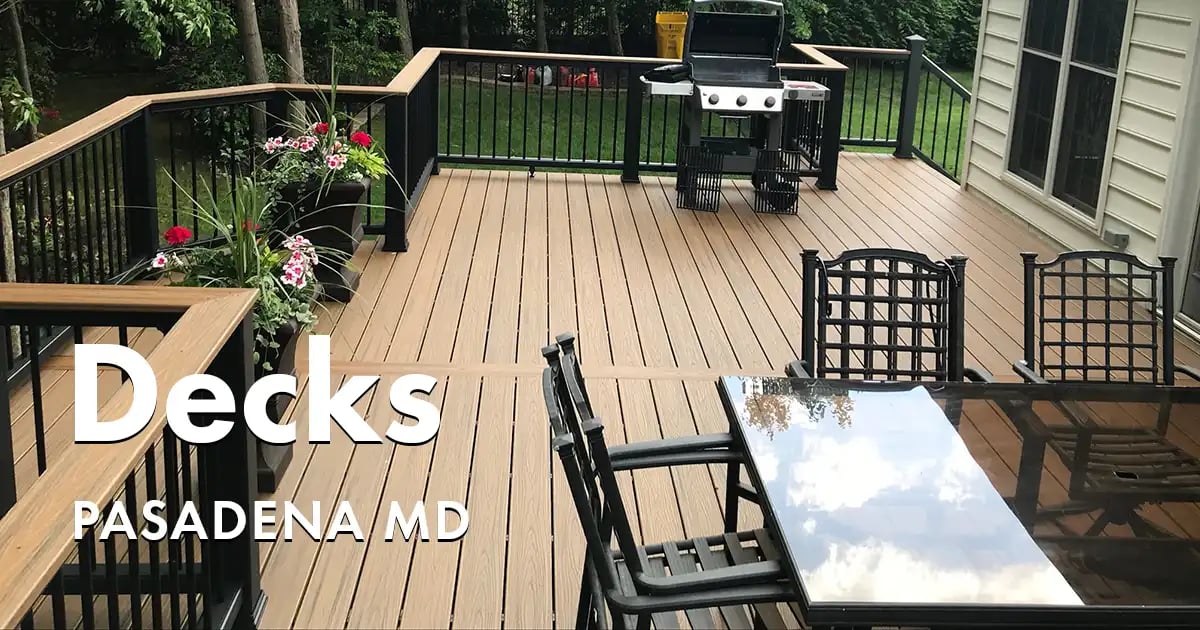 Deck Builders Near You in Pasadena Maryland