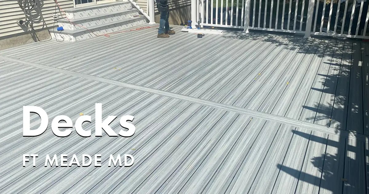 Deck Builders Near You in Ft Meade Maryland