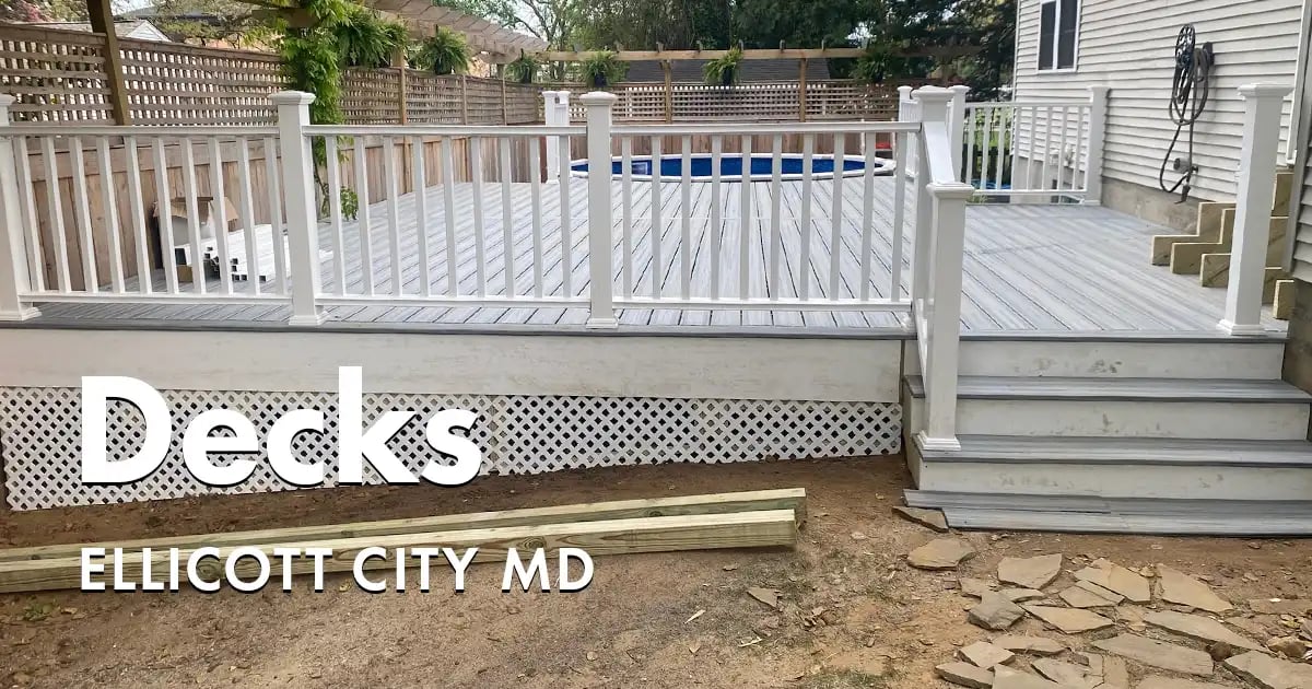 Deck Builders Near You in Ellicott City Maryland