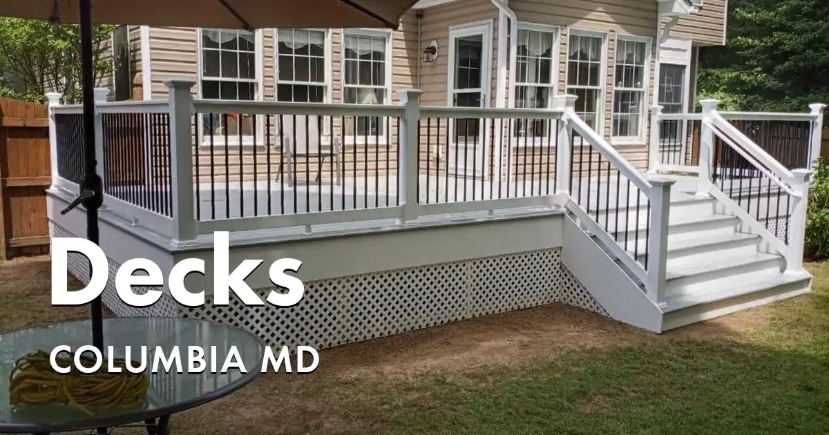 Deck Builders Near You in Columbia Maryland