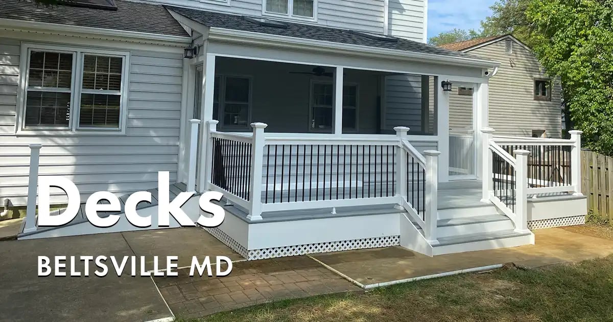 Deck Builders Near You in Beltsville Maryland