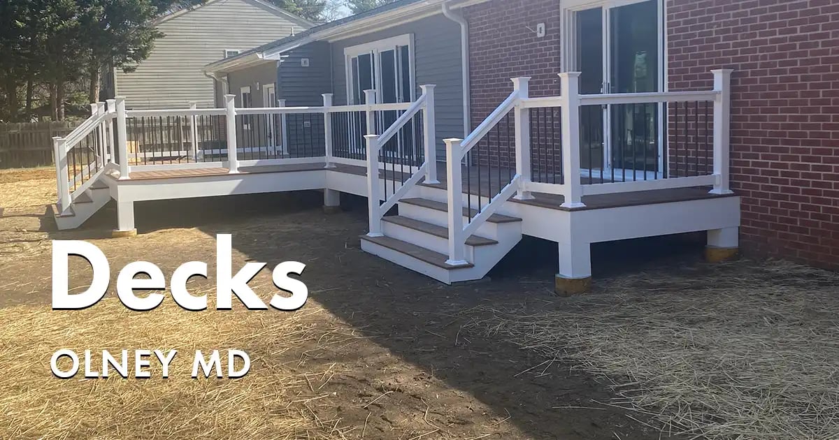 Deck Builders Near You in Olney Maryland