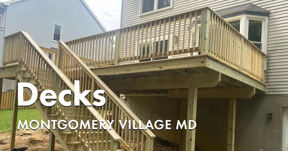 Deck Builders Near You in Mont. Village Maryland