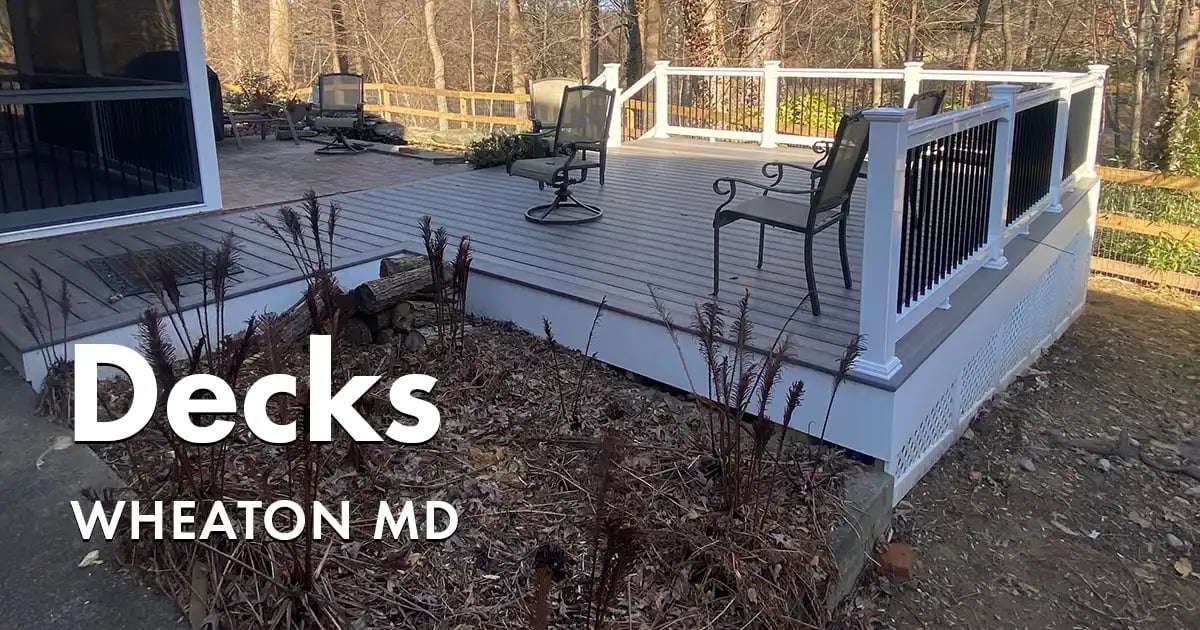 Deck Builders Near You in Wheaton Maryland