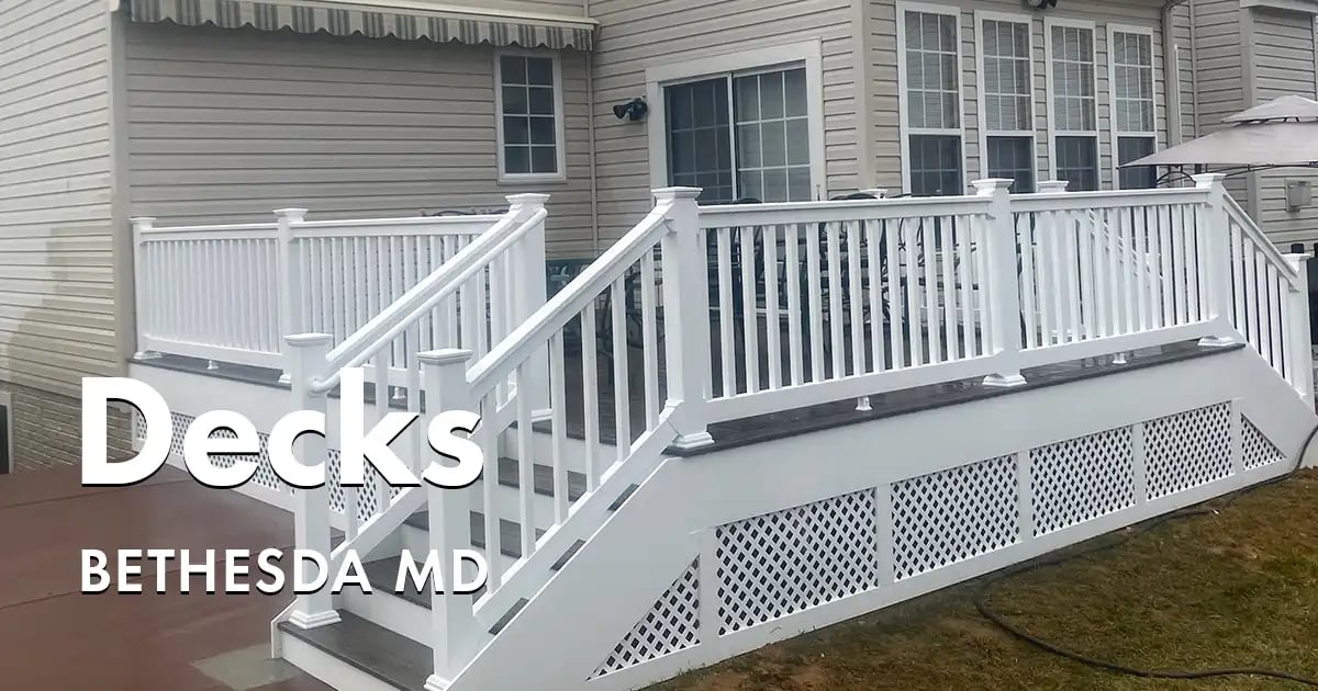 Deck Builders Near You in Bethesda Maryland