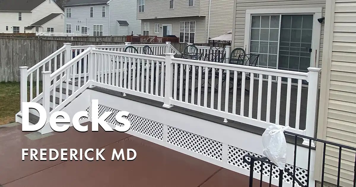 Deck Builders Near You in Frederick Maryland