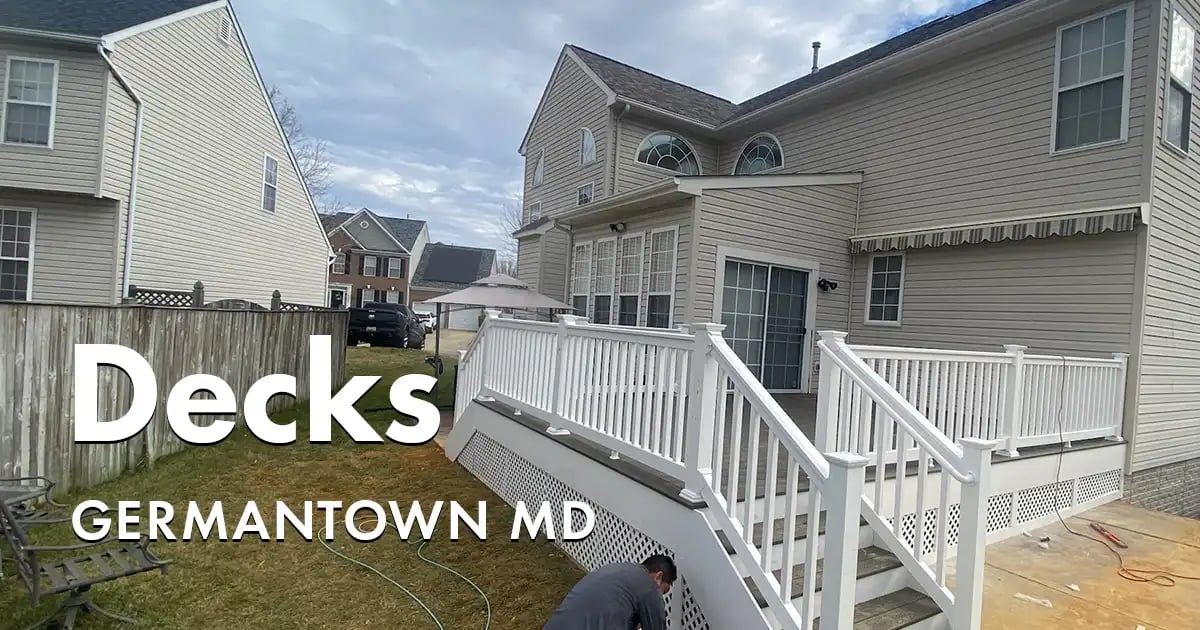 Deck Builders Near You in Germantown Maryland