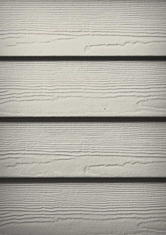 James Hardie Cobblestone plank siding on a home's exterior