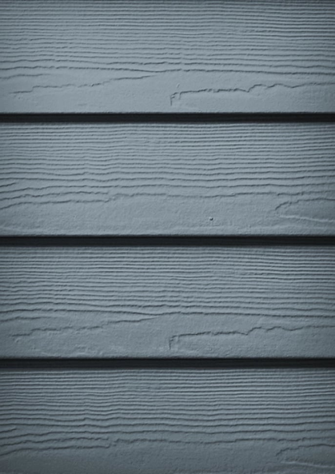 James Hardie plank siding in Boothbay Blue