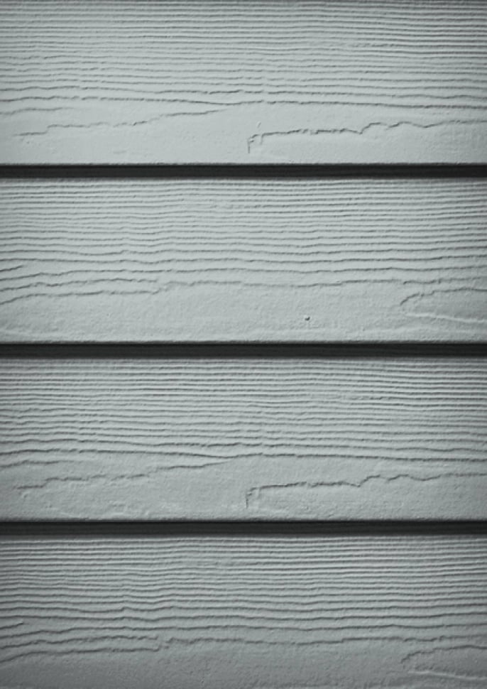 James Hardie plank siding in Light Mist