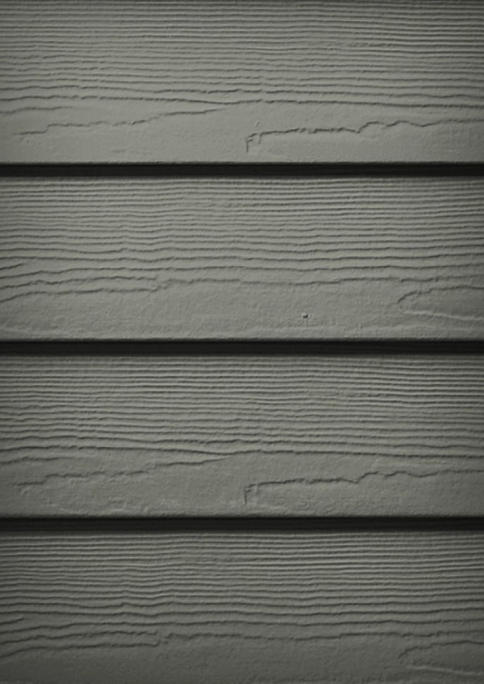 James Hardie plank siding in Gray Slate